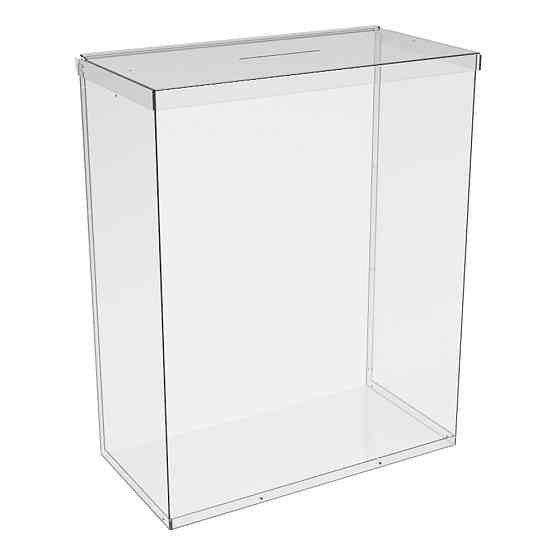 Ящик EKOSTAR без замка для пожертвований и сбора денег 400x205x500. Объем 41 литр Киев