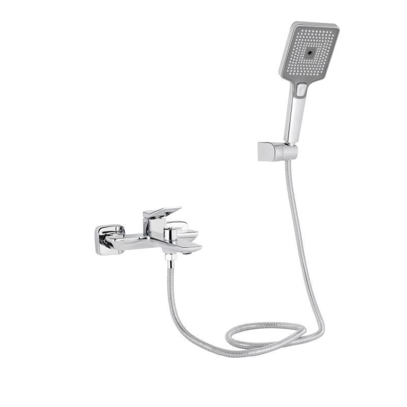 Смеситель для ванны c душевым гарнитуром Qtap Presto QTPRE259CRM45574 Chrome Харьков - изображение 1