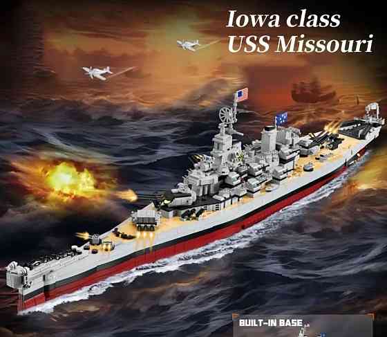 Конструктор Військовий корабель Міссурі(2228 деталей) Харків