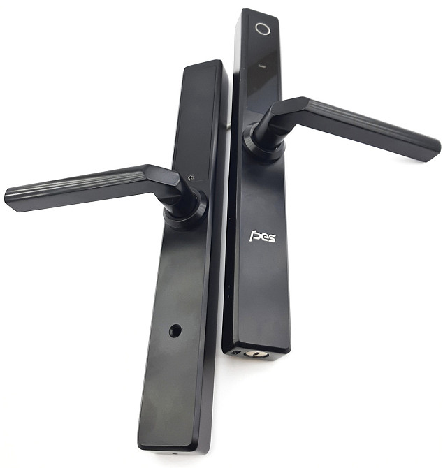 PES Aston черный смарт замок из нержавеющей стали Киев - изображение 2