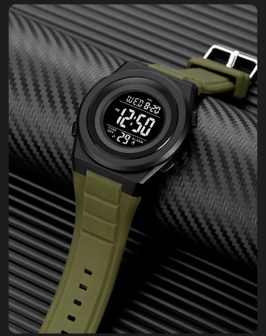 Чоловічий спортивний наручний годинник Skmei 2080 (Зелений) Вінниця - фото 7