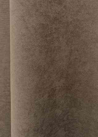 Комплект штор VR-Textil Мікровелюр Petek 200х270 2шт і Тюль 500х270 2014ш-1153т Коричневий з білим 71-151/6 Київ