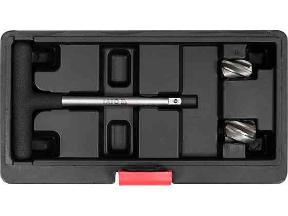 Фрези для гнізд датчиків ABS YATO, з тримачем- 1/4", Ø= 15х23 і 18х23 мм, кпл. 3 елем. [50] Одеса