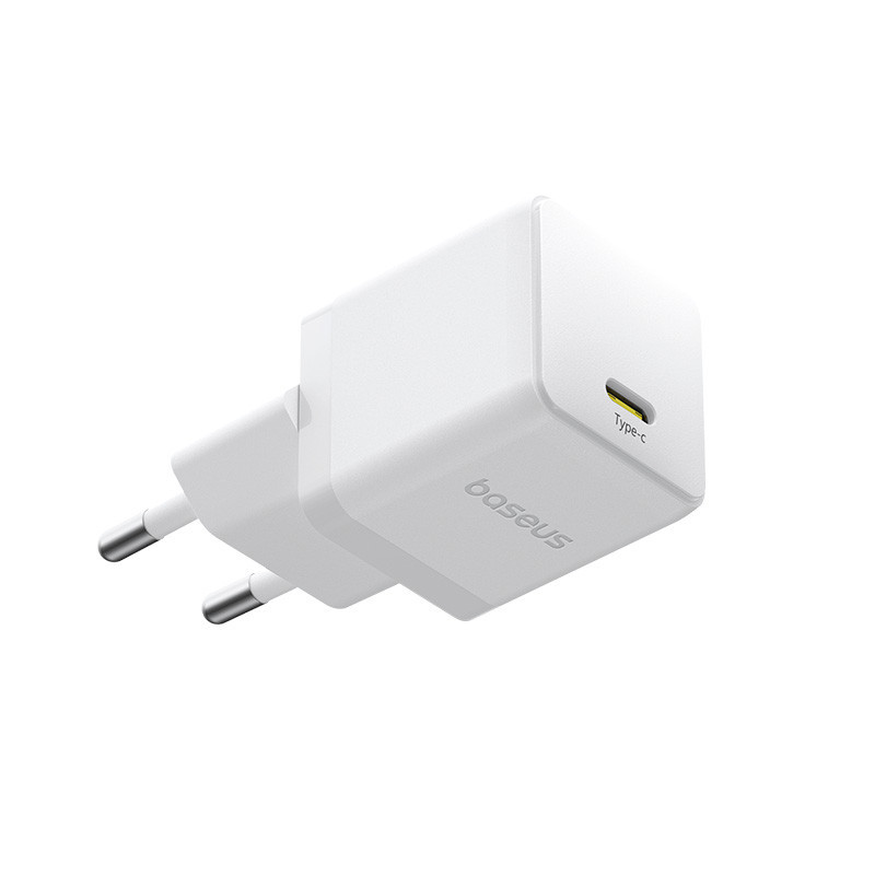 Мережевий зарядний пристрій Baseus Palm Fast Charger 1C 30W EU Moon White Одеса - фото 4