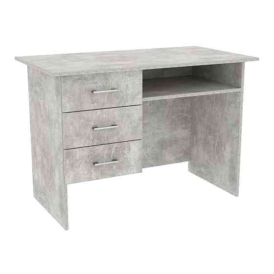 Стіл офісний ОСП-1, Бетон, 1100/600/760 Львів