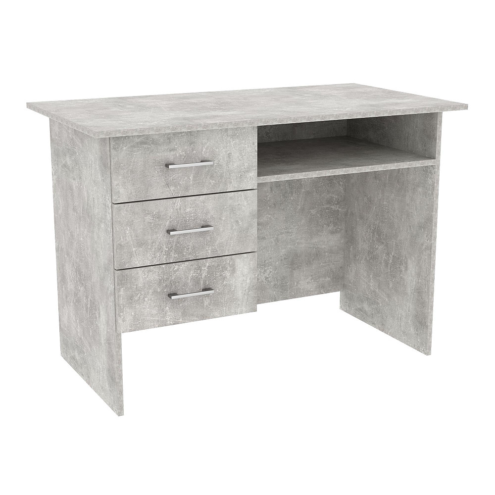 Стіл офісний ОСП-1, Бетон, 1100/600/760 Львів - фото 1