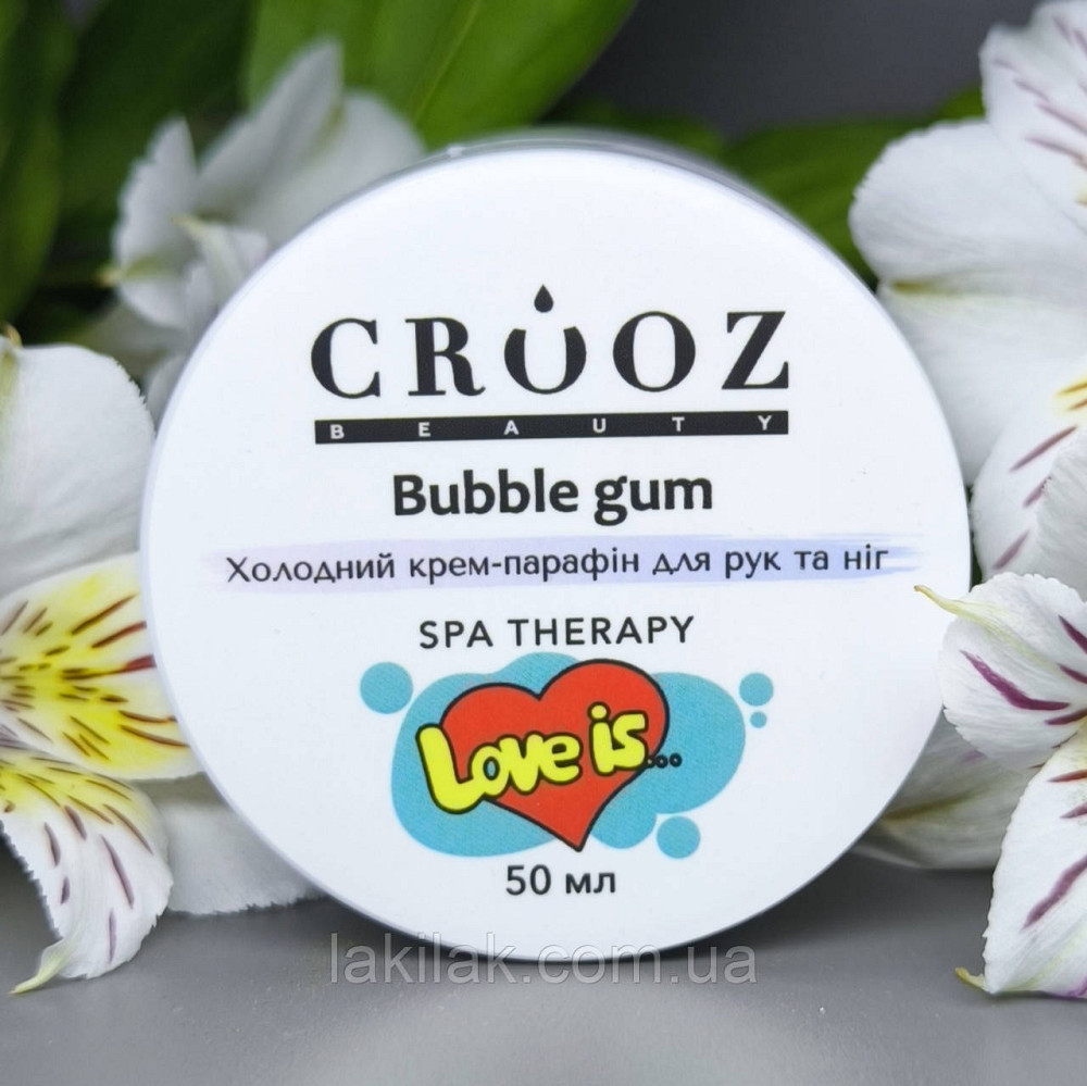 Холодний крем-парафін для рук та ніг Crooz Bubble Gum, 50 мл Херсон - фото 1