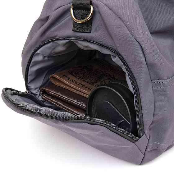 Спортивна сумка текстильна Сіра (Vintage) Київ