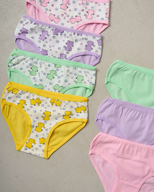 Набор детских трусиков на девочку недельки из 7 шт. Nicoletta 740136 4-5 Киев - изображение 2