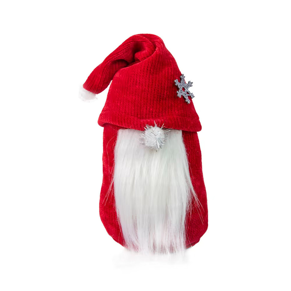 Фігурка Новорічний Гном великий червоний 60605 висота 22 см Вінниця - фото 1