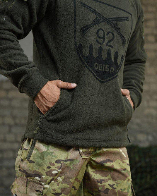 Тактическая флисовка MOTARO  92 ОШБр oliva ВТ6392 Одесса - изображение 3