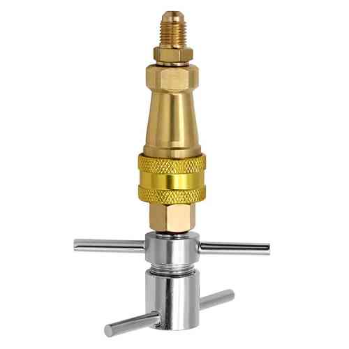 Муфта Ганзена быстросъемная 1/4 для заправки холодильного оборудования Винница