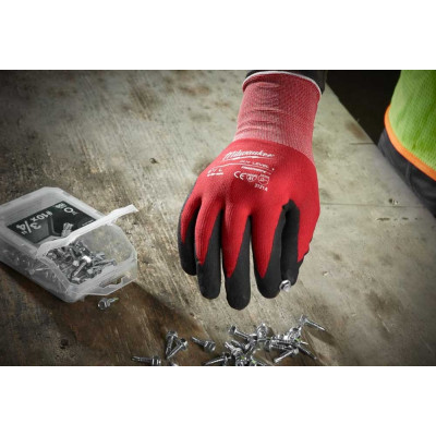 Защитные перчатки Milwaukee с сопротивлением порезам 1 уровня, зимние, 11/XXL (4932471346) Винница - изображение 5