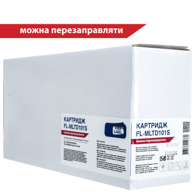 Картридж FREE Label SAMSUNG MLT-D101S (для ML-2160/ 2164/ 2165/ 2168, SCX-3400) (FL-MLTD101S) Вінниця - фото 1