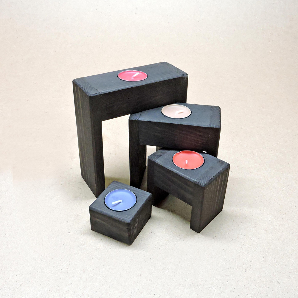 Підсвічник "Гефест" венге Миколаїв - фото 2