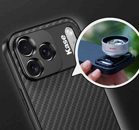 Чехол iPhone 17 Pro Max для объектива Kase 17 Pro Max Lens Case SBR Киев