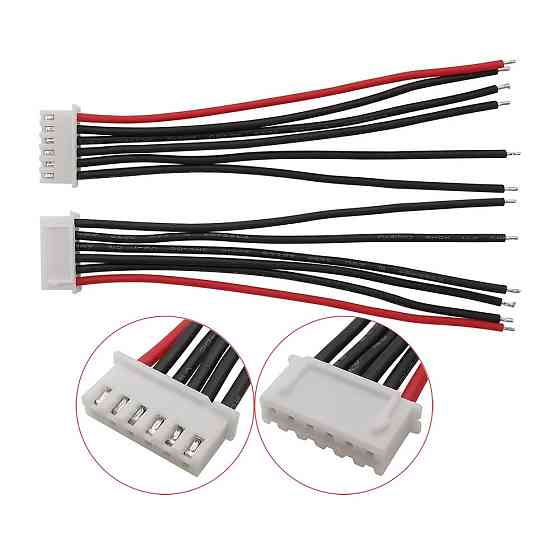 Балансировочный удлинитель JST-XH 6S 7pin 25см 22AWG для LiPo аккумуляторов Киев