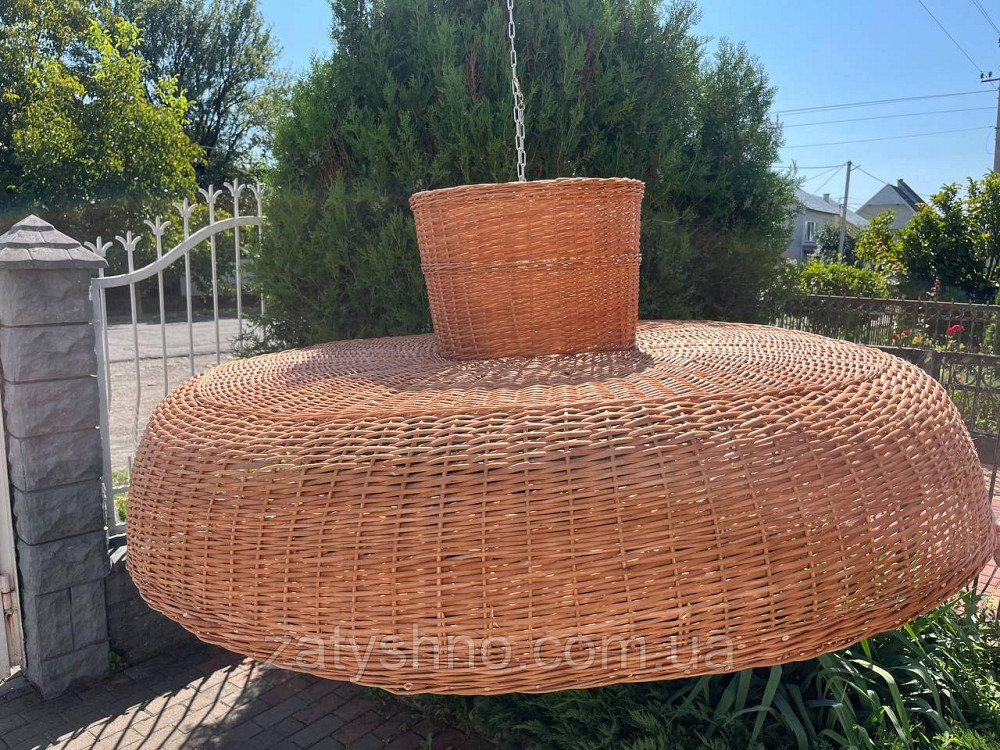 Люстра большая  плетеная диаметром 160  см Киев - изображение 6