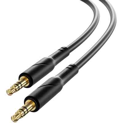 Кабель мультимедійний 3.5mm M to 3.5mm M 1.0m black XO (NB-R271.black) Вінниця