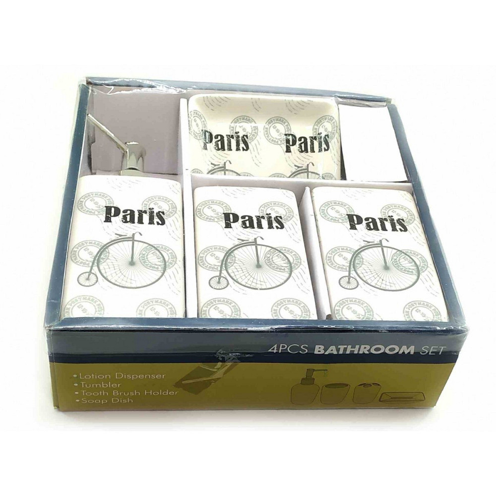 Набір для ванної кімнати керамічний Paris Київ - фото 2