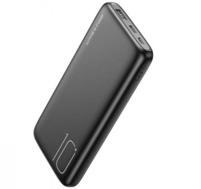 Портативний зовнішній акумулятор XO PR182 10000mAh (Чорний) Вінниця - фото 4