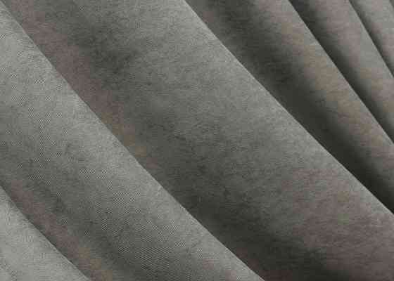 Комплект готових штор VR-Textil Мікровелюр Petek YL № 1702ш Сірий 150х270 см 2 шт (33-0979) Київ