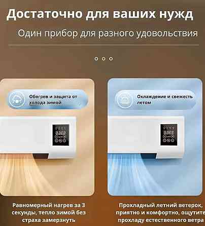 Настенный обогреватель-кондиционер 2 в 1 с пультом управления. Харьков