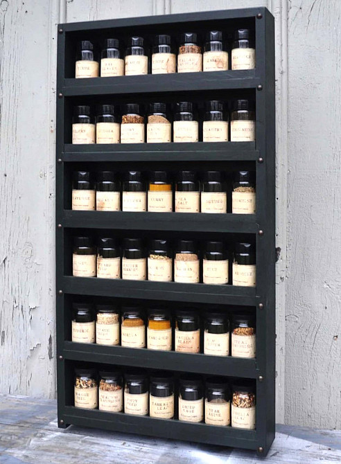 Органайзер для спецій "Аматріна" венге Миколаїв - фото 1