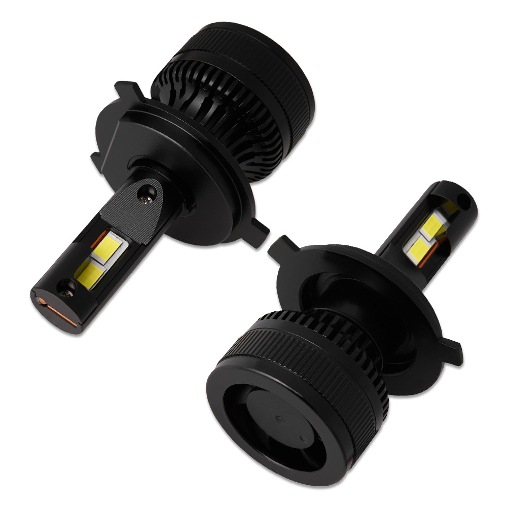 Автолампа Solar LED H4 12/24V 100W 9000Lm 6500K CSP3570 2шт Львів - фото 6