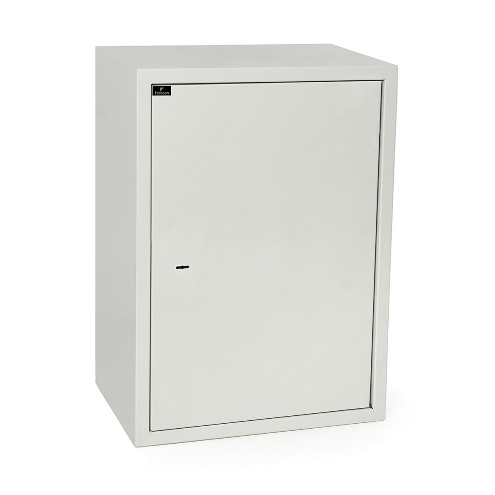 Сейф офісний Ferocon БЛ-65К.Т1.П1.7035 з ключовим замком Київ - фото 1