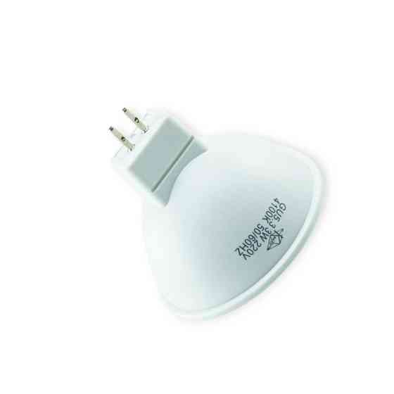 Лампа 220V GU5.3 3W MR16 4100K нейтральний білий світлодіодна Мукачево