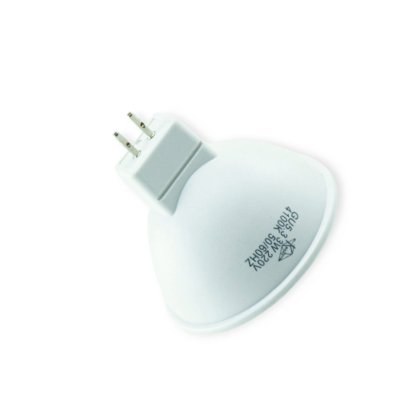 Лампа 220V GU5.3 3W MR16 4100K нейтральний білий світлодіодна Мукачево - фото 1