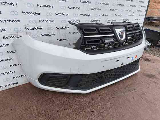 Бампер передній в зборі Dacia Sandero 2016-2021 рестайлінг Ковель