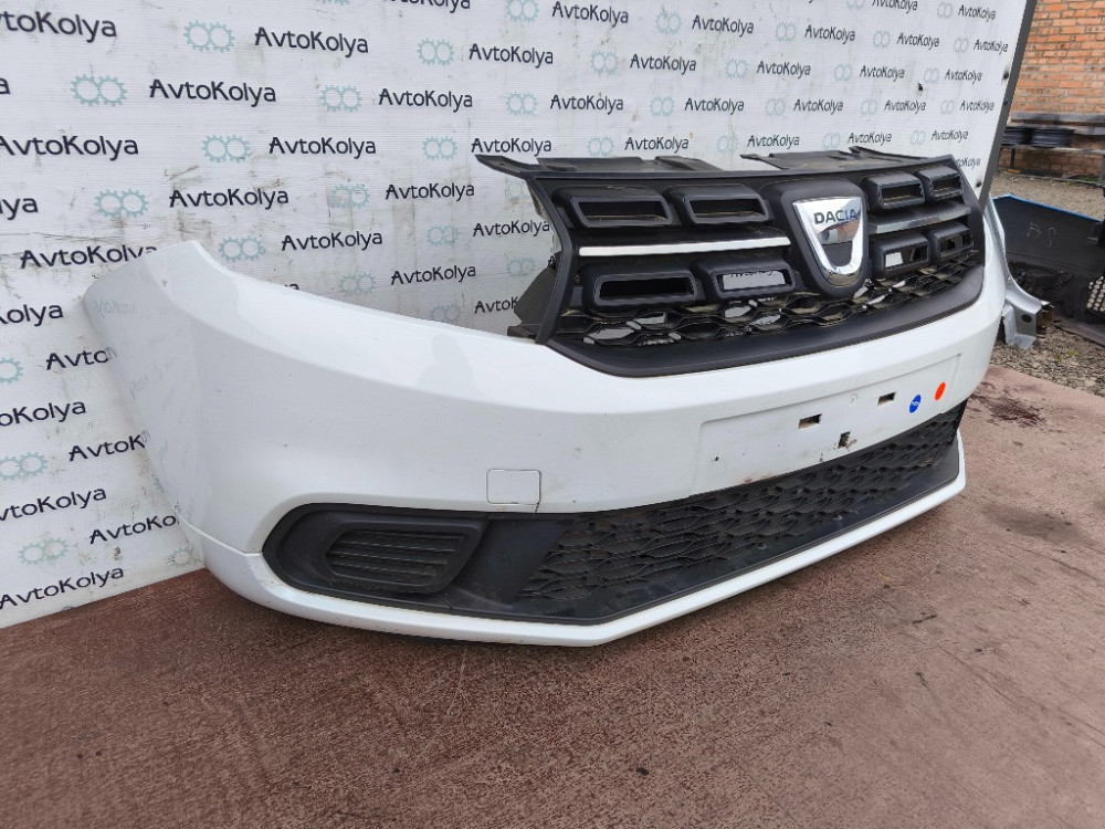 Бампер передній в зборі Dacia Sandero 2016-2021 рестайлінг Ковель - фото 3