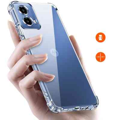 Чохол до мобільного телефона BeCover Anti-Shock Motorola Moto G35 Clear (712779) Вінниця