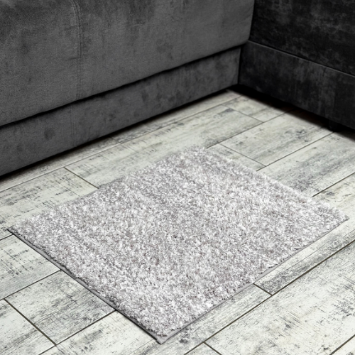Килимок для ванної 60*50см Comfort сірий поліестер Дариана Житомир - фото 2