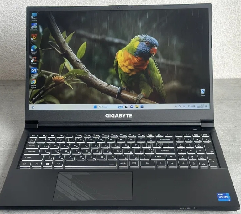 Ноутбук Ігровий: Gigabyte G5 (15.6 144Hz. i7- 12650H, RTX 4060, 26/512Gb.) Харків - фото 5