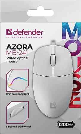 Миша Defender Azora MB-241 White (52242) (7125992) Київ