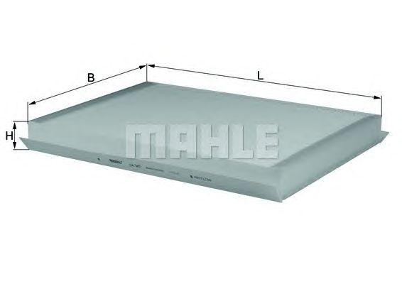 KNECHT (MAHLE) LA 307 — Фильтр салона для MERCEDES-BENZ и VW | Чистый воздух в салоне и комфорт во время каждой поездки Ковель - изображение 1