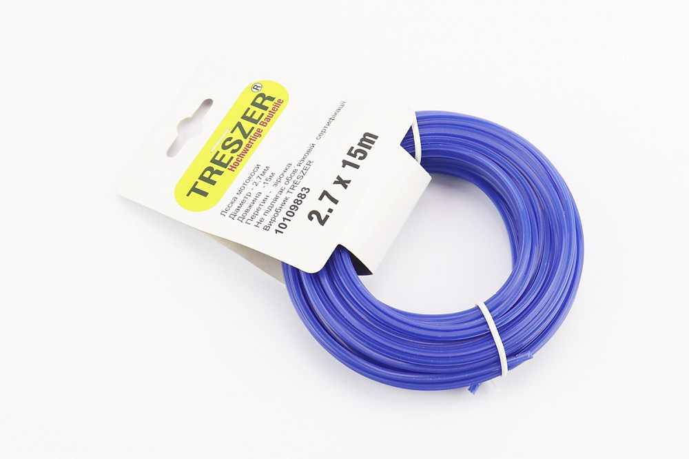 Струна косильна d-2,65-2,7mm, 15м "зірка"(без упаковки) Киев - изображение 1