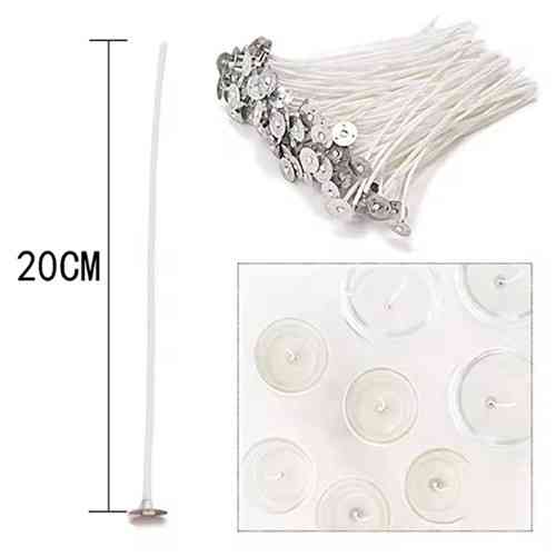 Комплект вощеных гнетов для свечей, 100 шт, 20 см Киев