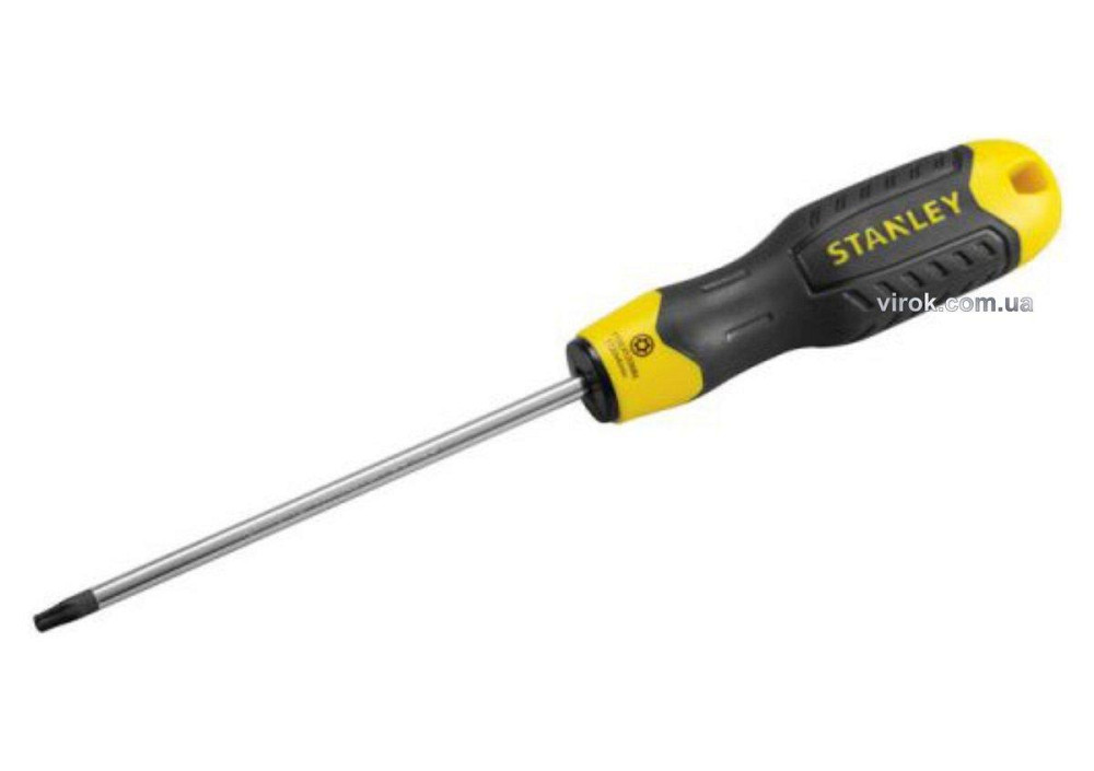 Викрутка зіркова STANLEY "CushionGrip" : TORX Т40 x 120 мм Одеса - фото 1
