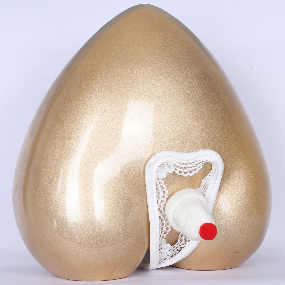 Мужские трусы без лямок с шапочкой эротические one size белый Киев - изображение 2