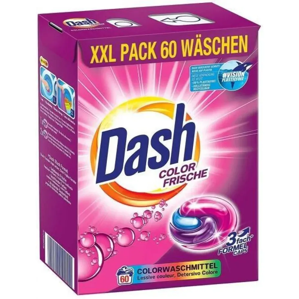 Капсули для прання Dash Color Frische для кольорового 60 шт. Львів - фото 1