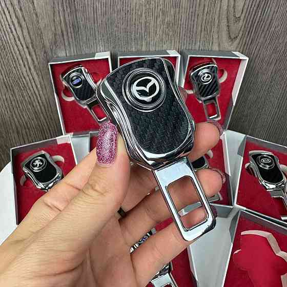Заглушка перехідник ременя безпеки на подарунок у коробочці Toyota, BMW, Lexus, Mazda, Nissan, Subaru ( 24363 ) Харків