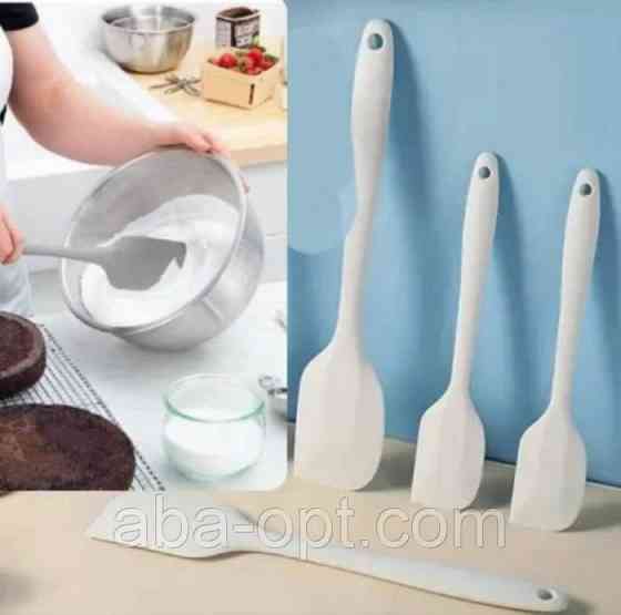 Лопатка силіконова цільна L 28 см Граф ( шт ) Одеса