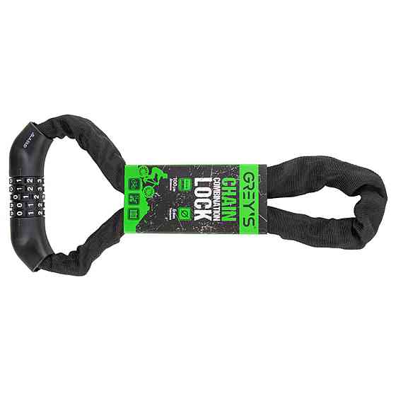 Велозамок Grey's ланцюговий кодовий 6*1000мм Київ