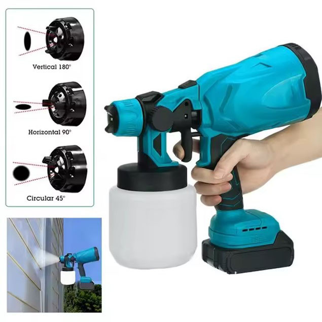 Акумуляторний фарборозпилювач P-002 Paint Spray Pot QE-43 Львів - фото 3