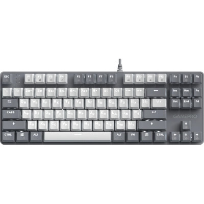 Клавіатура GamePro Genesis Metallic MK110G Outemu Red Switch USB UA Gray (MK110G) Вінниця - фото 1