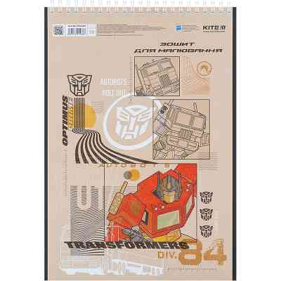 Альбом для малювання Kite Transformers 30 аркушів (TF24-243) Вінниця